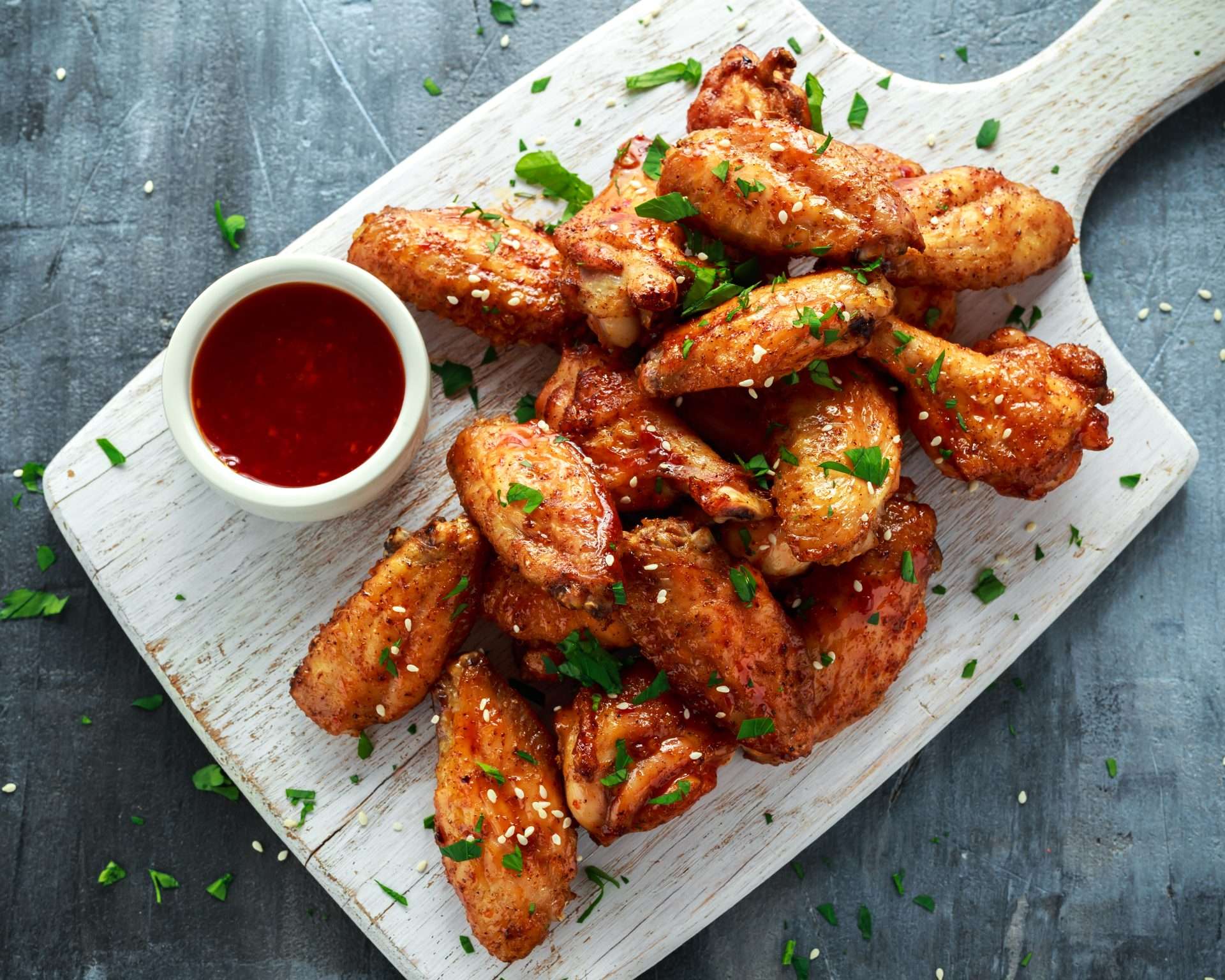 Smoky Szechuan Chicken Wings
