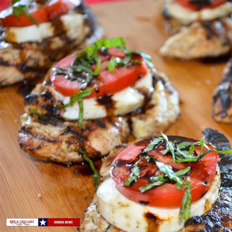 Grilled Chicken Caprese