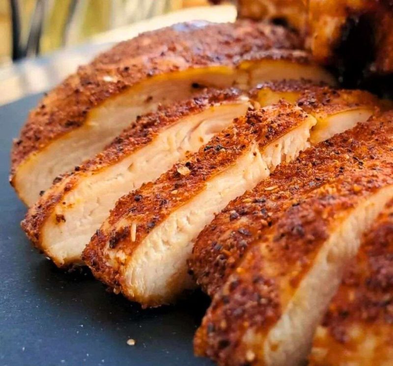 Smoked Chicken Breasts (Pellet Grill)