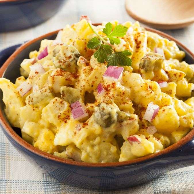 Tangy Mustard Potato Salad