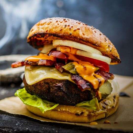 The Ultimate Smoked Burger