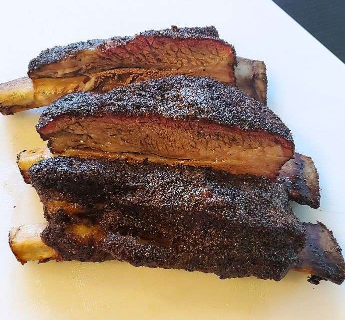 Smoked Texas Beef Ribs